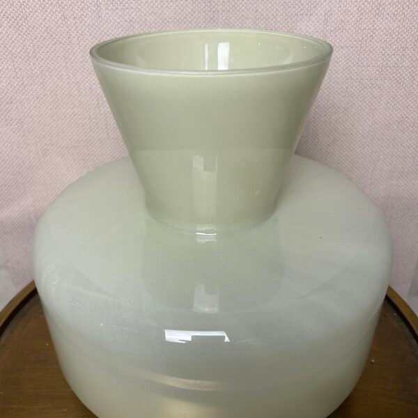 Glasvaas mintgroen XL